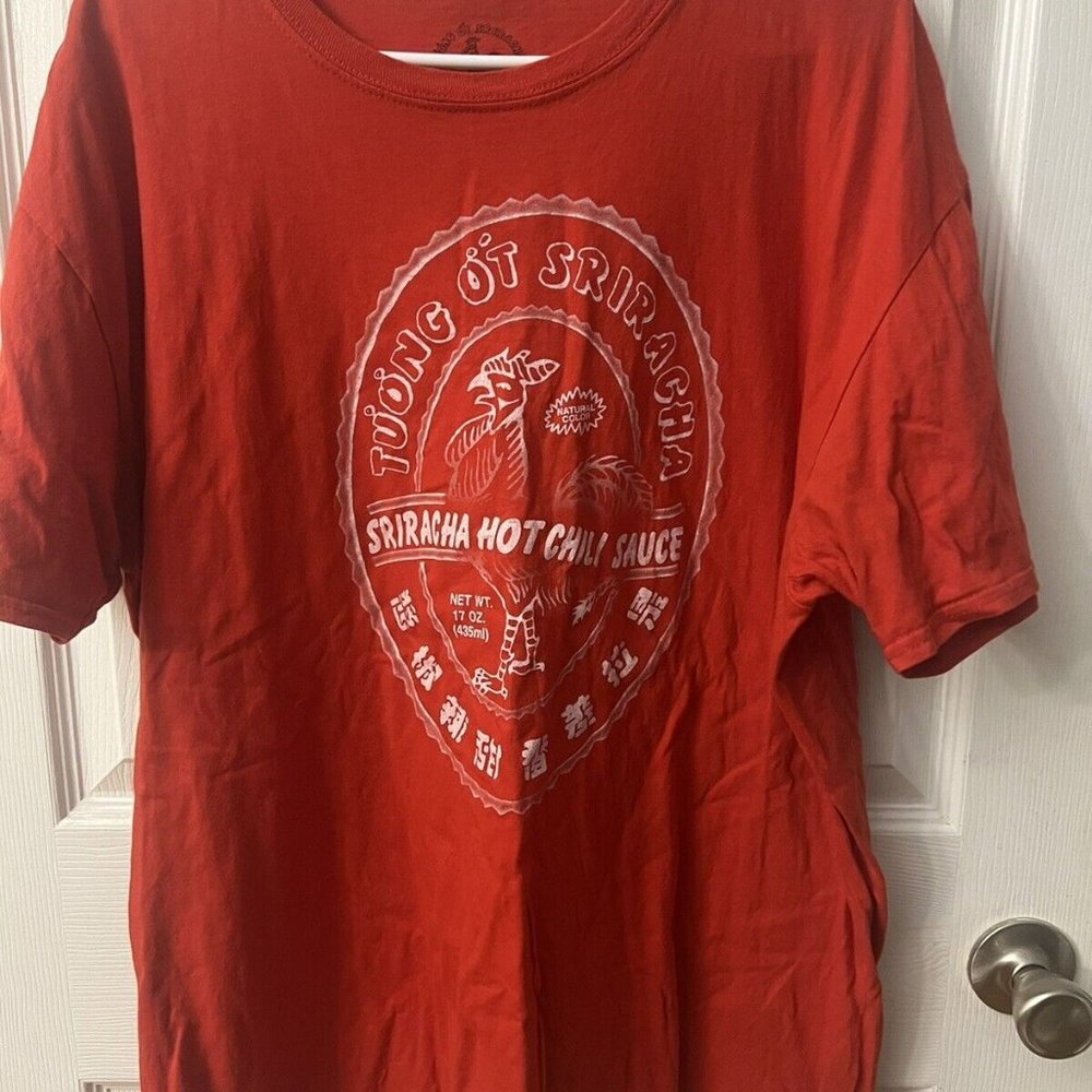 tuong ot sriracha Red‎ Men’s T-Shirt 2X